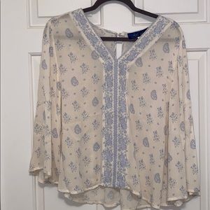 FRANCESCAS Paisley Long Sleeve